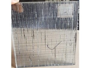 夹丝玻璃案例